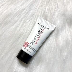 4/$30 Bundle💋L’Oreal Infallible Matte Lock Mattifying Makeup Primer Sample NEW